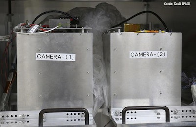 The Compton camera is designed to detect radiotracers from both PET and SPECT scans. Image courtesy of Kavli IPMU.