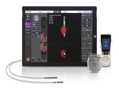 The Vercise Gevia deep brain stimulation system. Image courtesy of Boston Scientific.