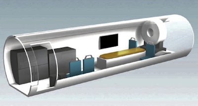 Proposed layouts for a mobile CT air ambulance. All images courtesy of Drs. Geoffrey Donnan and Stephen Davis.