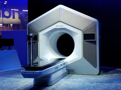 Varian's Ethos radiation therapy platform.