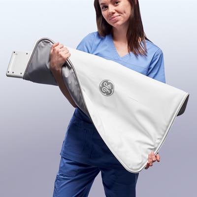 AIR radiofrequency coils. Image courtesy of GE Healthcare.