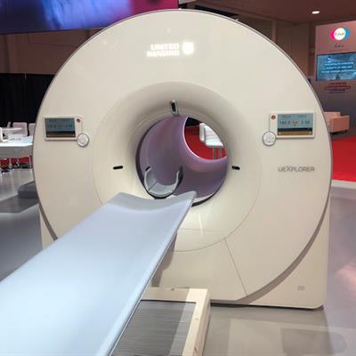 uExplorer PET system. Image courtesy of United Imaging Healthcare.