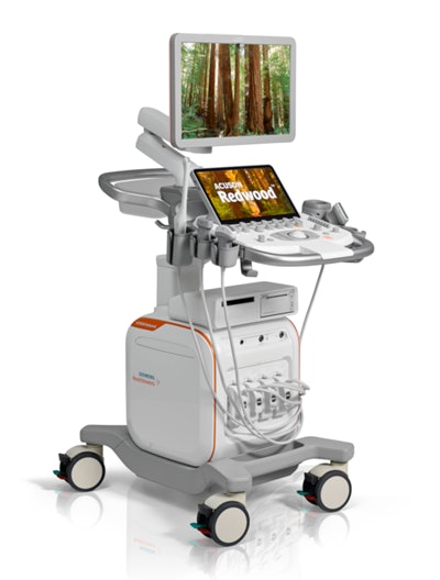 The Acuson Redwood ultrasound system. Image courtesy of Siemens Healthineers.