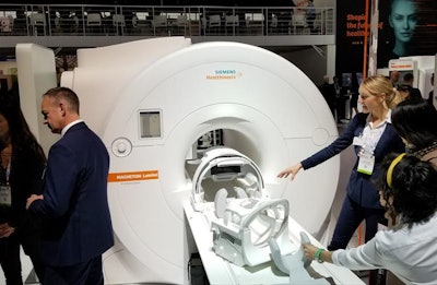 Siemens is showing the Magnetom Lumina MRI scanner this week at RSNA 2019.