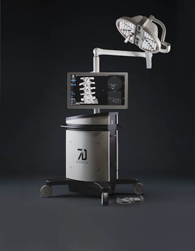 The 7D Surgical MvIGS system. Image courtesy of 7D Surgical.