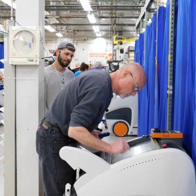 Carestream Health is boosting production of mobile x-ray systems. Image courtesy of Carestream.
