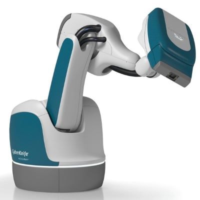 Accuray's new CyberKnife S7 system. Image courtesy of Accuray.