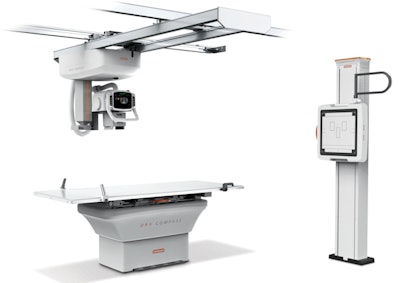 Carestream is launching the DRX-Compass x-ray system. Image courtesy of Carestream.