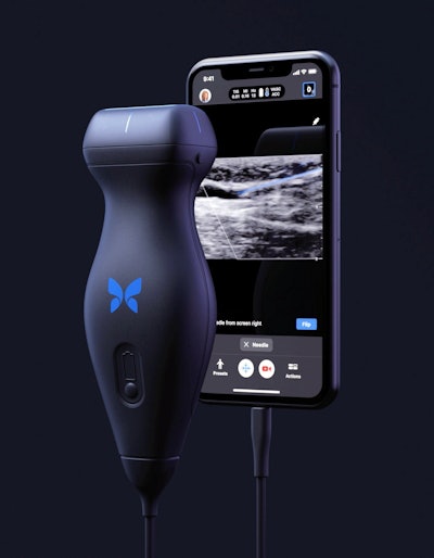 Butterfly IQ+. Image courtesy of Butterfly Network.