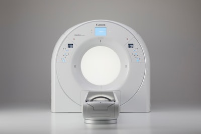 Canon's new Aquilion Exceed LB scanner features a 90-cm bore. Image courtesy of Canon.