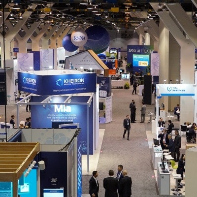 Over 120 vendors exhibited at the AI Showcase at RSNA 2019.