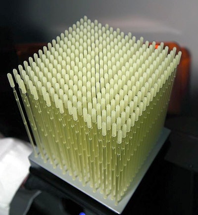 3D-printed swabs. Image courtesy of the RSNA.