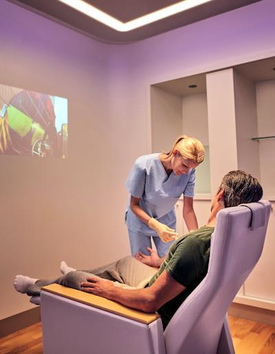 Philips has installed Ambient Experience at two PET radiopharmaceutical uptake rooms at Phoenix Children's Hospital.