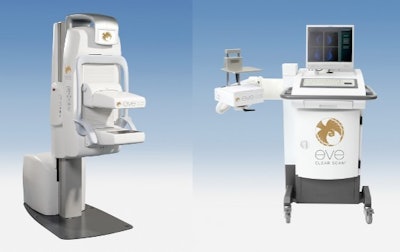 FITI will manufacture SmartBreast's Eve Clear Scan e750 (left) and e680 (right) MBI systems. Images courtesy of SmartBreast.