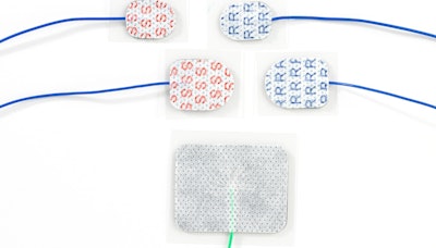 Rhythmlink's MR Conditional Sticky Pads are specially designed for stimulating, recording, or grounding. Image courtesy of Rhythmlink.