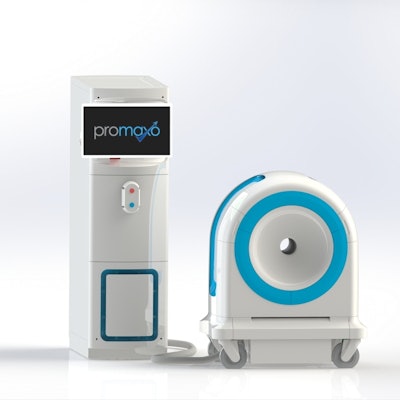 Promaxo's single-side MRI system has been cleared for use in medical offices. Image courtesy of Promaxo.