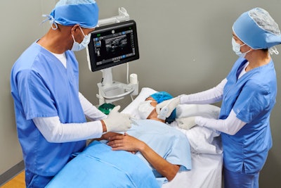 GE's new Venue Fit POCUS system. Image courtesy of GE Healthcare.