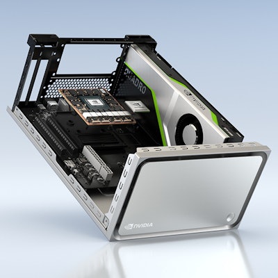 Nvidia's new AGX AI platform for medical devices. Image courtesy of Nvidia.