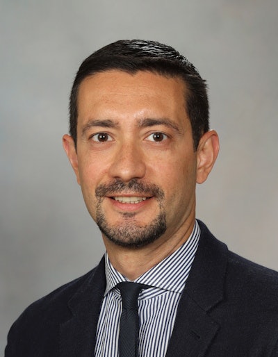 Dr. Achille Mileto of the Mayo Clinic in Rochester, MN.