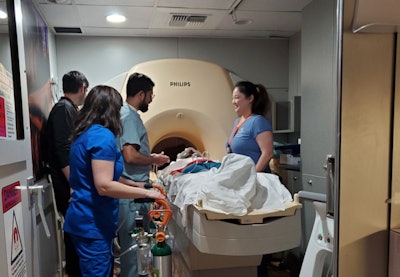 Using simulation with a focus on assessing patient safety, Texas Children's Hospital identified latent safety threats that enabled the institution to determine their scope of sedation services in the mobile MRI unit. Image courtesy of Traci Foster.