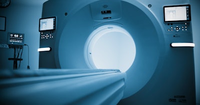 GE's new Revolution Ascend CT scanner. Image courtesy of GE Healthcare.