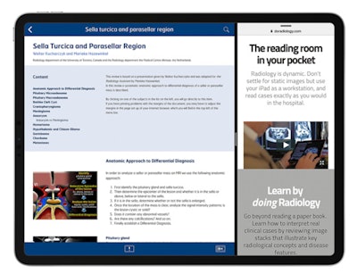 Radiology Assistant 2.0. Image courtesy of Dr. Wouter Veldhuis, PhD.