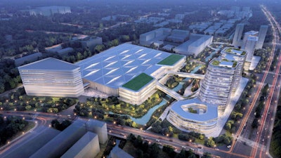 United Imaging has begun construction of a new global R&D headquarters in Shanghai. Image courtesy of United Imaging.