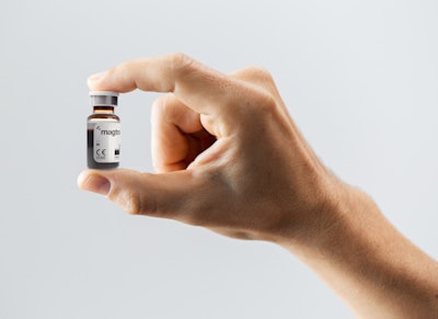 Magnetic tracing has been emerging for DCIS diagnosis as part of a procedure called 'delayed' sentinel lymph node biopsy. Radiologists can inject the tracer in the area of interest to map nodes nearest to the DCIS, perform a mastectomy, and wait for analysis to confirm if it is invasive. Image courtesy of Endomag.