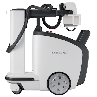 Samsung's GM85 Fit mobile-x-ray system. Image courtesy of Boston Imaging.