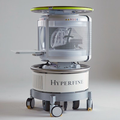 Hyperfine's Swoop portable MRI scanner.