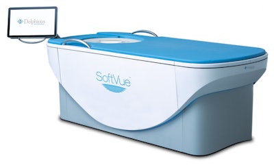 SoftVue 3D whole-breast ultrasound tomography system. Image courtesy of Delphinus Medical Technologies.