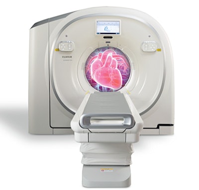Fujifilm's Scenaria View Focus Edition CT scanner with Cardio StillShot.