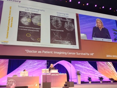 Dr. Elizabeth Morris shares her personal experience with breast cancer in her challenge to radiologists for more ownership in patient care, as well as better communication and more inclusivity.