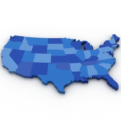 United States Map 400
