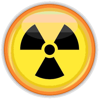 Radiation Symbol Circle 400