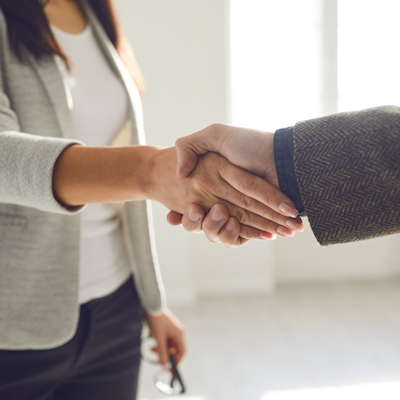 Business Handshake Woman 400