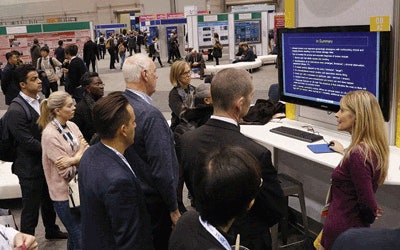 More than 3,000 posters and exhibits are on display this week in the RSNA Learning Center. Image courtesy of the RSNA.