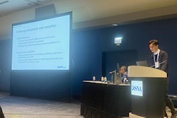 Jae Seok Bae, MD, from Seoul National University Hospital presented research at RSNA showing the efficacy of shear-wave elastography in predicting chemotherapy response in colorectal patients.
