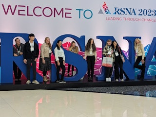 Getting your picture taken at the RSNA sign in the main concourse is a time-honored tradition for many meeting attendees.