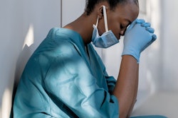 Doctor Nurse Stressed Mask 400