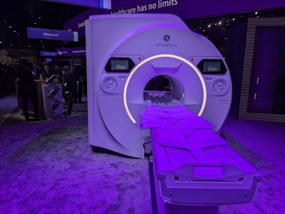 GE HealthCare's Signa Champion 1.5-tesla scanner.
