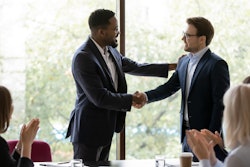 Businessman Shake Hand Collegue