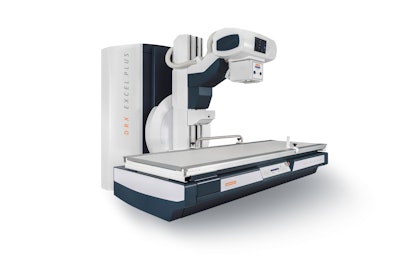 Carestream's new DXR-Excel Plus x-ray system. Image courtesy of Carestream Health.