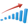 Graph Bar Arrow Up