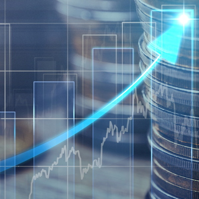 Business Costs Rising Arrow Up 400