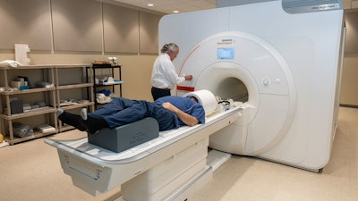 Siemens' Magnetom 7T MRI scanner.