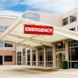 Entrance To Emergency Room At Hospital