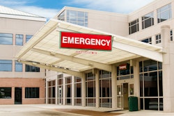 Entrance To Emergency Room At Hospital