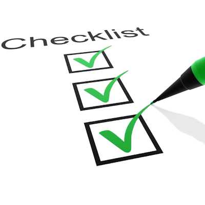 Checklist 400