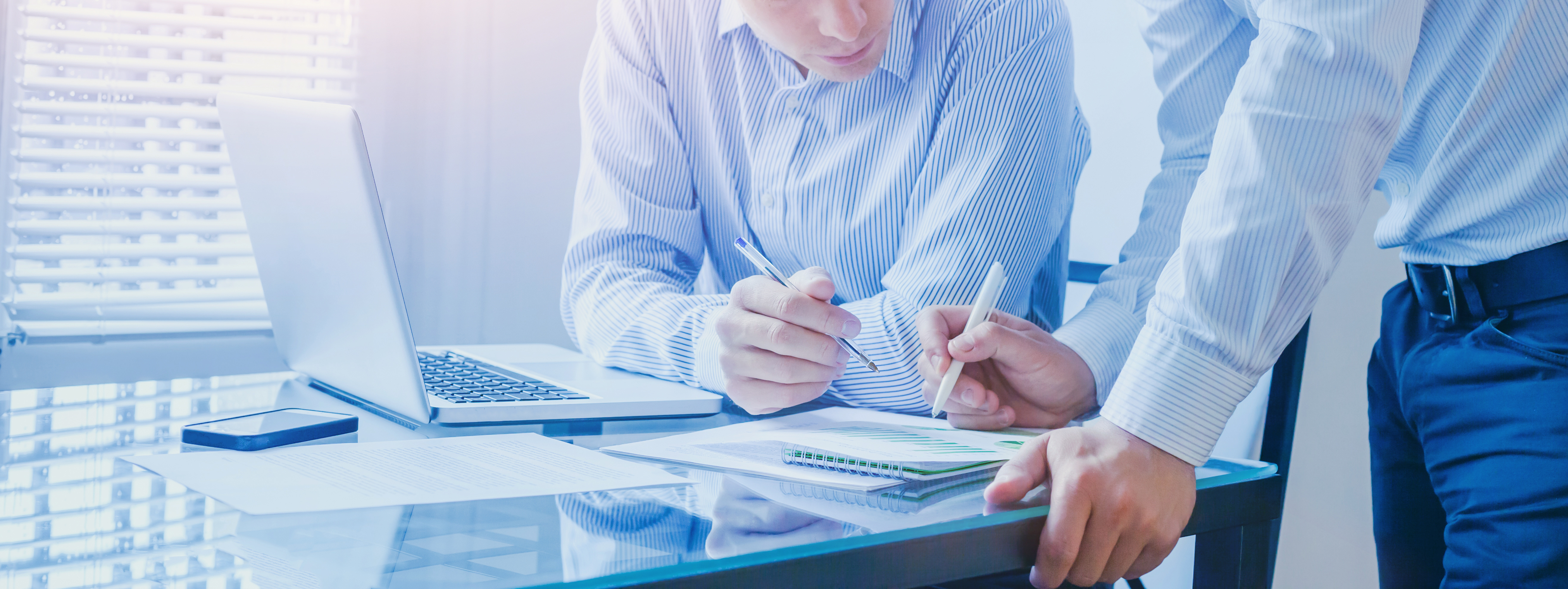 Men Working Business